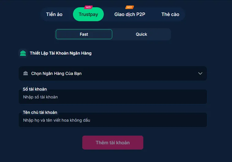 Rút Tiền RikBet Hướng Dẫn Chi Tiết Quy Trình Nhận Thưởng Siêu Tốc Cho Hội Viên