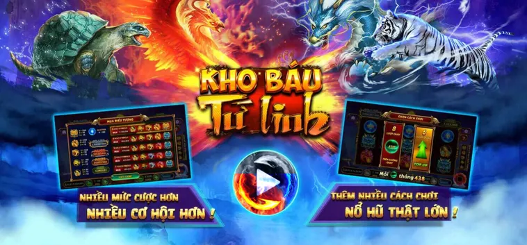 Khám Phá Siêu Phẩm Nổ Hũ Tứ Linh Tại RikBet Với Jackpot Khổng Lồ